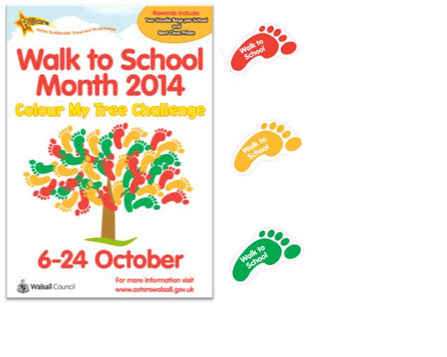 2014 October Walk to School Month